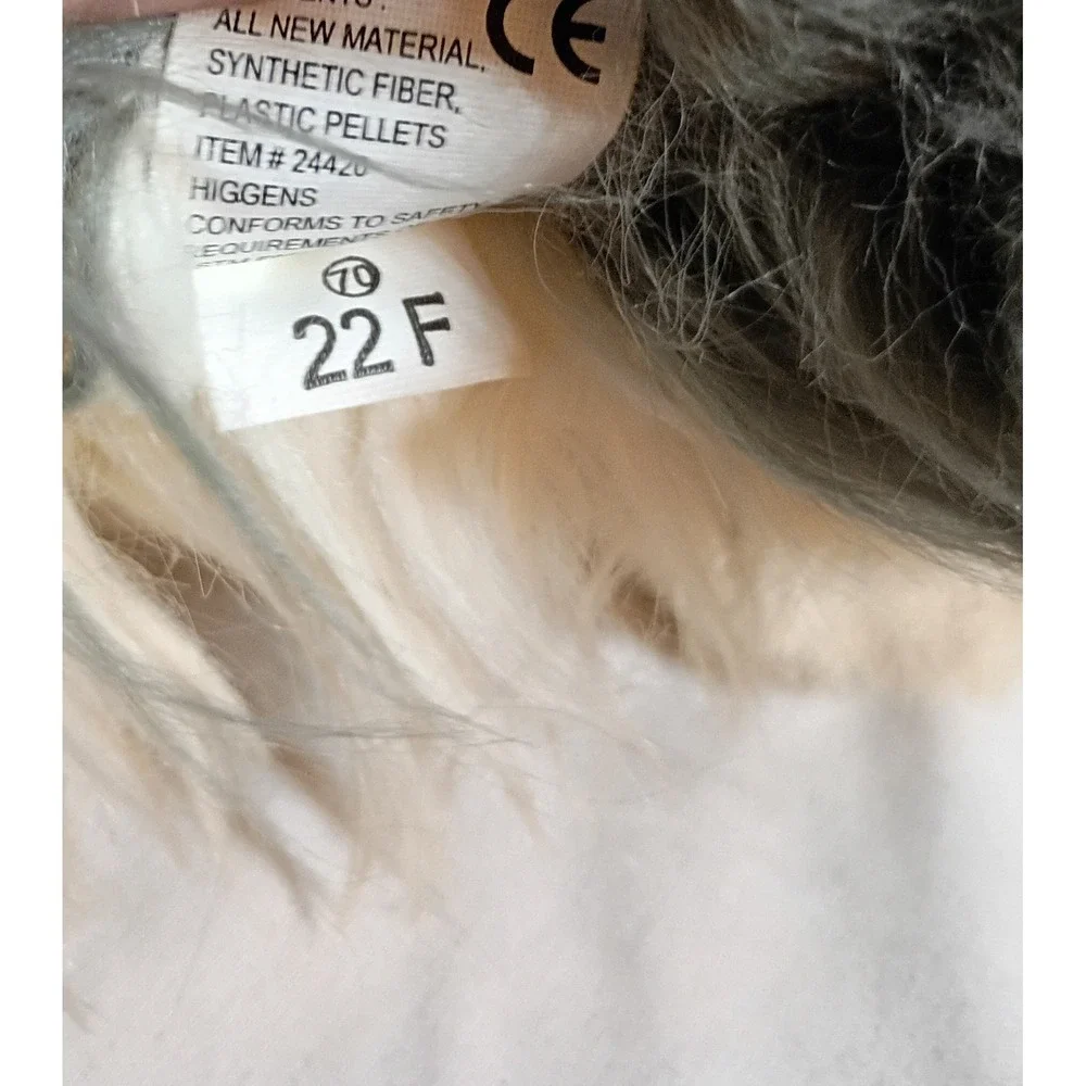 Lou Rankin Friends Higgens Sheepdog Plush Dakin Applause Gray 24420 NWT DIRTY